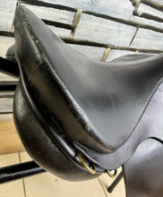 Load image into Gallery viewer, 16” Medium-MN Palaton English Leather Pony GP Saddle - Black