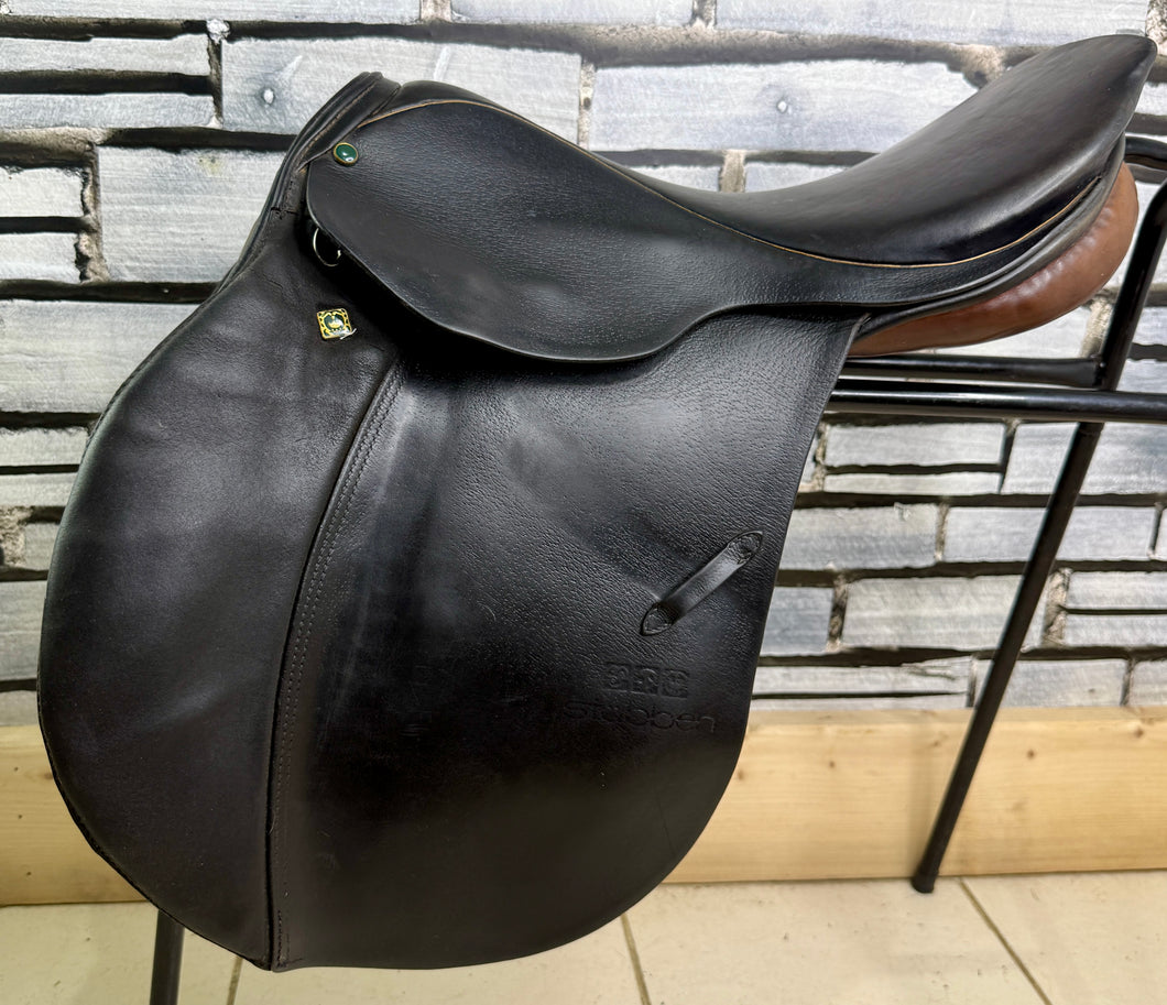 18” 28 (MN) Stubben Siegfried C.S. Jump Saddle - Brown