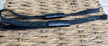 Load image into Gallery viewer, Dressage Stirrup Leathers - Non-Stretch T Bar Webbers - S-25”/M-28”/L-32” - Black