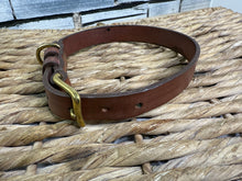 Load image into Gallery viewer, English Made Quality Leather Dog Collar - Custom Made - All Sizes