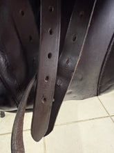 Load image into Gallery viewer, 15” Medium-Wide/XW Equxtra Serpent WH Pony Show Saddle - Changeable Gullet - Brown