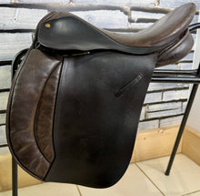 Load image into Gallery viewer, 16” Medium Barrie Swain English Pony GP Saddle - Black