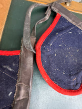 Load image into Gallery viewer, Leather &amp; Wool Knee Boots -Full/Large - Brown/Navy/Red - Melton