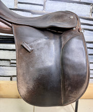 Load image into Gallery viewer, 15” Wide Champion English Pony WH/Show Saddle - Brown