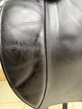 Load image into Gallery viewer, 17” Wide Ideal Toshina Dressage Saddle - Black