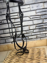 Load image into Gallery viewer, S/H Grackle Bridle, Reins &amp; Hunting Breastplate Set - Full