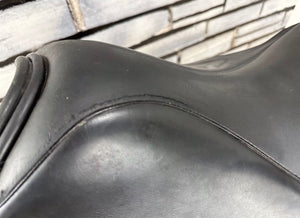 17” Medium Jeffries Falcon English Event GP Saddle - Black