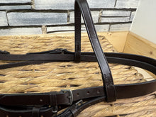 Load image into Gallery viewer, S/H English Hunter Snaffle Bridle - Brown - Cob
