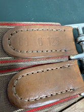 Load image into Gallery viewer, 125cm/50” Prestige Girth - Michel Robert Appaloosa Soft Padded Shaped Girth - Brown/Tan