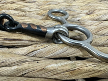 Load image into Gallery viewer, Tom Thumb Gag Bit - Sweet Iron with Copper Rollers  - 4 1/2-6”