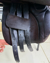 Load image into Gallery viewer, 16” Wide English Pony Saddle - Brown