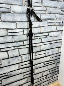 S/H Webbing Hunting Breastplate - Black/Brass - Full