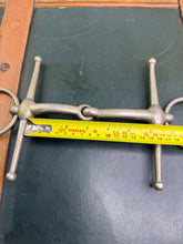 Load image into Gallery viewer, 6” Nickle Fulmer Bit - Full Cheek - Dublin Stamped - Vintage Made in England
