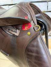 Load image into Gallery viewer, 15” MW Jeffries Falcon Hawk Event Pony GP/Jump Saddle - Brown