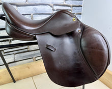 Load image into Gallery viewer, 15 1/2” Wide Excelle/Walsall Riding English Pony GP Saddle - Brown