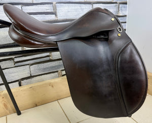 17 1/2” MW Ideal Working Hunter Saddle - Brown