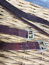 Load image into Gallery viewer, S/H 60” English Buffalo Stirrup Leathers - Brown