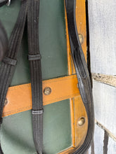 Load image into Gallery viewer, Dobert Flash Dressage Bridle - Black - Full - With Reins - Quality Leather