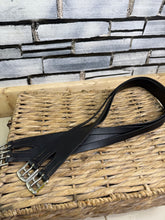 Load image into Gallery viewer, S/H 48” English Leather Balding Anti-Chafe Girth - Brown