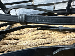 S/H Black English GFS Flash Bridle - Full