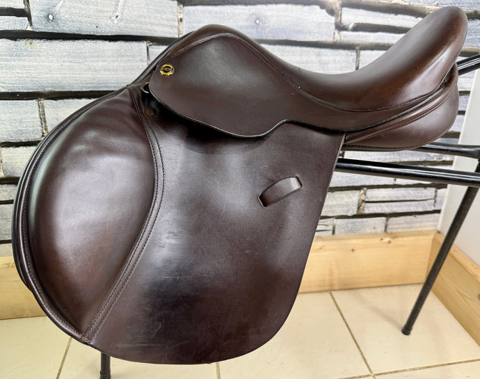15 1/2” Wide Excelle/Walsall Riding English Pony GP Saddle - Brown
