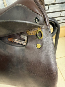 15 1/2” Wide-XW GFS Pony Saddle - Brown