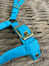 Load image into Gallery viewer, Soft Webbing Standard Foal Slip/Headcollar - Purple/Pink/Ocean
