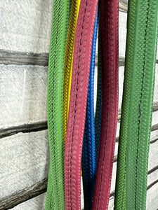 Shetland/Small Pony Tiny Tot English Leather Rubber Reins -