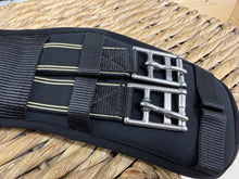 Load image into Gallery viewer, Curved Memory Foam Anatomic Soft Dressage Girth - Black
