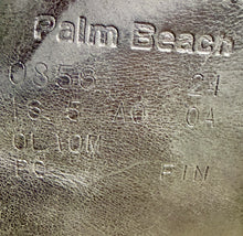 Load image into Gallery viewer, 16 1/2” Wide (AO) Voltaire Palm Beach 2024 Jump Saddle - Black - FIN Panel