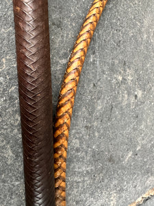Champion & Wilton Gents Plaited Hunt Whip complete with Rawhide Thong
