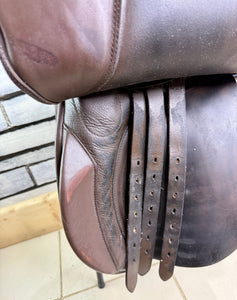 17 1/2” MW Ideal VSD/GP Saddle - Brown