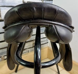 16 1/2” MW Heritage English Saddlery GP Saddle - Black