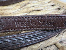 Load image into Gallery viewer, S/H West Coast Western Bridle/Headstall - Brown - Full