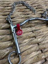 Load image into Gallery viewer, 5” Myler Low Wide Ported Barrel Weymouth Bit