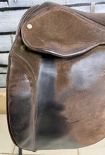 Load image into Gallery viewer, 15” Wide English Pony WH/Show Saddle - Brown