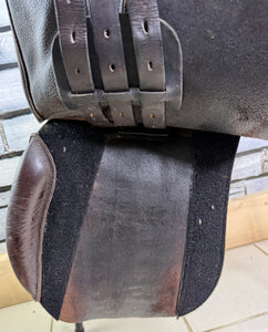 17 1/2” MN Humphries & Swain Holistic Saddlery GP/Jump Saddle - Brown