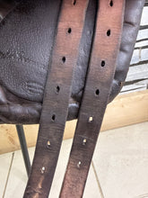 Load image into Gallery viewer, 11 1/2” MW Robinsons English Tiny Pony Saddle - Brown