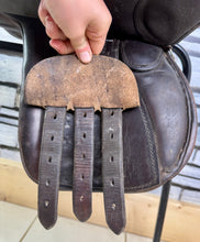 Load image into Gallery viewer, 14” Wide English Pony Saddle - Brown