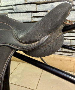 14” XW Thorowgood Pony Club GP Saddle - Black