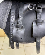 Load image into Gallery viewer, 17” MW/Changeable Gullet Thorowgood Cob Plus GP Saddle - Brown