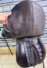 Load image into Gallery viewer, 16 1/2” MW English GP Saddle - Brown