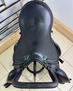 17” Wide GZS Para/RDA/Learner Saddle - Black