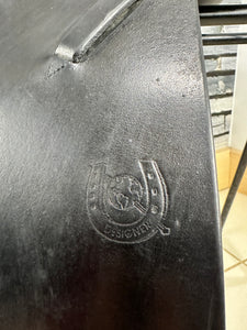 17 1/2” Wide Symmonds Designer GP Saddle - Black