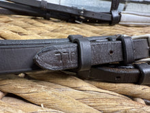 Load image into Gallery viewer, S/H Anatomic Padded Dressage Cavesson Bridle -Brown- Full