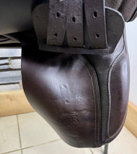 Load image into Gallery viewer, 15” Wide Manor English Pony WH Saddle - Brown - GP/Workers - W-XW