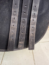 Load image into Gallery viewer, 17” Wide  HiLite Elite Cob Flexi GP Saddle - Black - Extra Wide