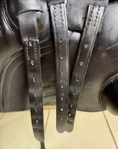 17” MW Albion K2 Jump Saddle - Black