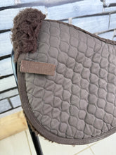Load image into Gallery viewer, S/H Nuumed Wool Rolled Edge Half Pad - Brown - Large
