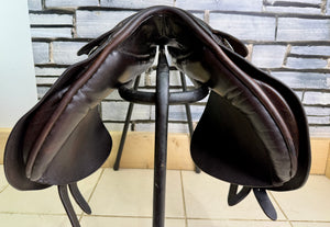 16” Wide English Pony Saddle - Brown